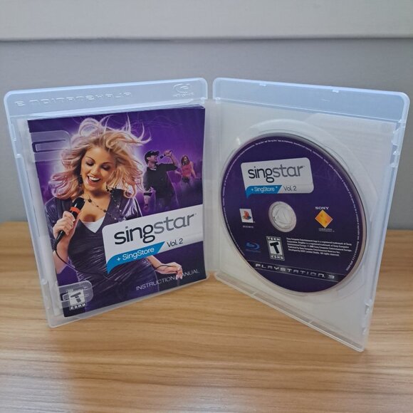 SingStar Vol. 2 (Sony PlayStation 3, 2008) Untested - Picture 4 of 5